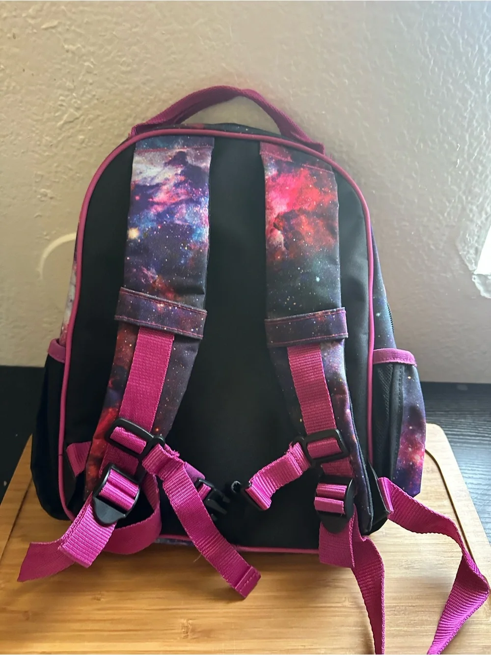 Kids Galaxy Backpack with Pink Accents